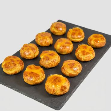 Choux vanille caramélisés 12 pièces