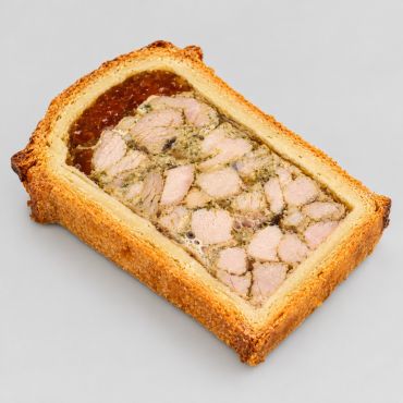 Tranche de pâté en croûte