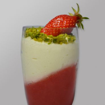 Verrine Fraise Fromage Blanc Individuelle